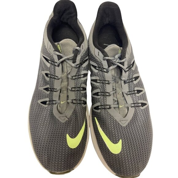 Nike Quest Marathon Men\'s Running Shoes Sneakers Grey Size 10 Jogging Walking